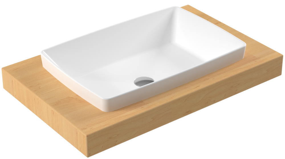 RITA TEZGAH ÜSTÜ LAVABO (40x60)